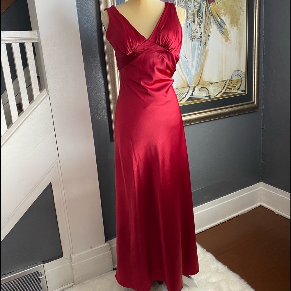 Y2K After Six red Prom homecoming wedding Dress size 0